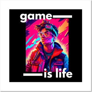 Game is Life Posters and Art